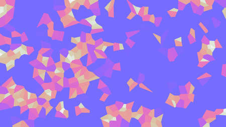Colorful voronoi, vector abstract. Seamless irregular lines mosaic pattern. Geometric flat grid