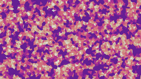 Colorful voronoi, vector abstract. Seamless irregular lines mosaic pattern. Geometric flat gridのイラスト素材