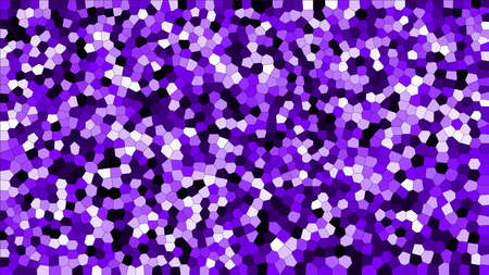 Stained glass colorful voronoi, vector  abstract. Irregular cells background pattern.のイラスト素材