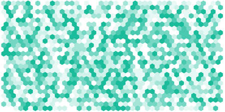Hexagon grid background texture pattern colorful . Honeycomb vector background. Isometric geometry....