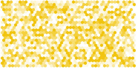 Hexagon grid background texture pattern colorful . Honeycomb vector background. Isometric geometry....