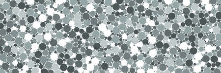 Sparse watercolor confetti dot colorful on white background. Chaotic pattern circle digital. Aspect Ratio 3:1のイラスト素材