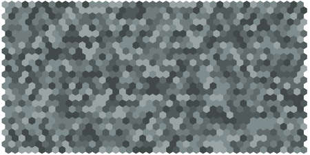 Hexagon grid background texture pattern colorful . Honeycomb vector background. Isometric geometry. Aspect Ratio 2:1のイラスト素材