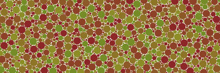 Sparse watercolor confetti dot colorful on white background. Chaotic pattern circle digital. Aspect Ratio 3:1のイラスト素材