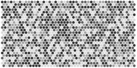 Hexagon grid background texture pattern colorful . Honeycomb vector background. Isometric geometry....