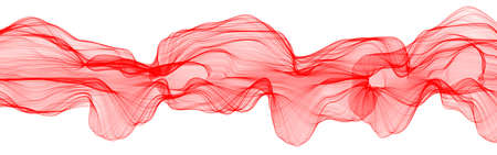 Abstract wave colorful background. Sweeping lines. Creative graphic design. Decorative fractal...