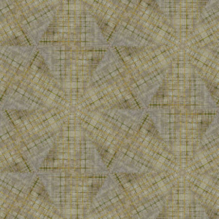 Abstract colorful hexagon square geometric seamless pattern symmetric kaleidoscope fashion, design