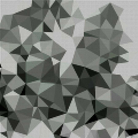 Abstract colorful canvas square geometric seamless pattern symmetric backgroundの写真素材