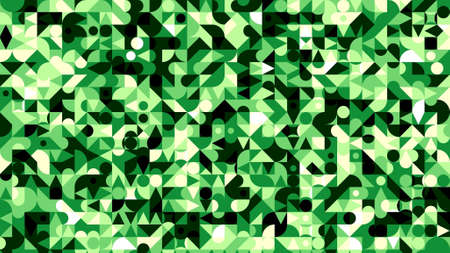 Abstract colorful canvas square geometric seamless pattern symmetric background