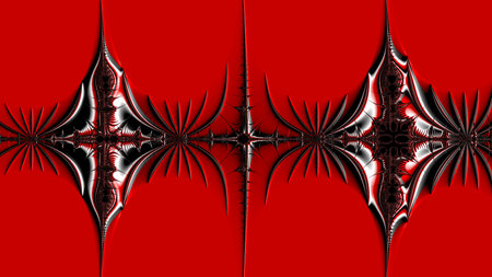 Fractal complex - Mandelbrot set detail, digital artwork for creative graphic designの写真素材