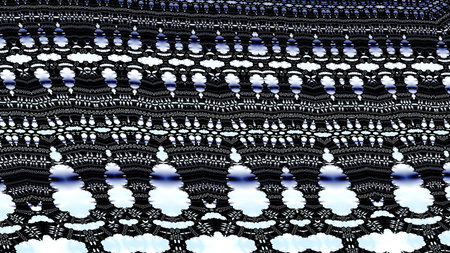 Fractal complex - Mandelbrot set detail, digital artwork for creative graphic designの写真素材