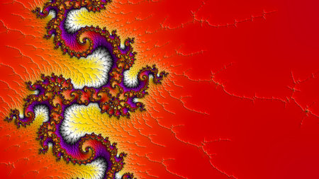 Fractal complex - Mandelbrot set detail, digital artwork for creative graphic designの写真素材