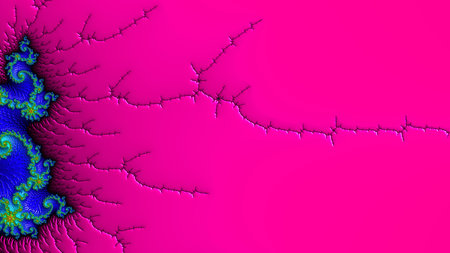 Fractal complex - Mandelbrot set detail, digital artwork for creative graphic designの写真素材