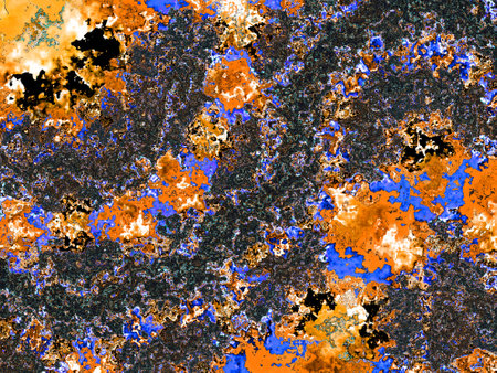 Multicolored grunge texture. Composition of different color patterns