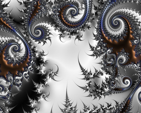 Fractal complex - Mandelbrot set detail, digital artwork for creative designの写真素材