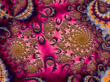 Fractal complex - Mandelbrot set detail, digital artwork for creative designの写真素材