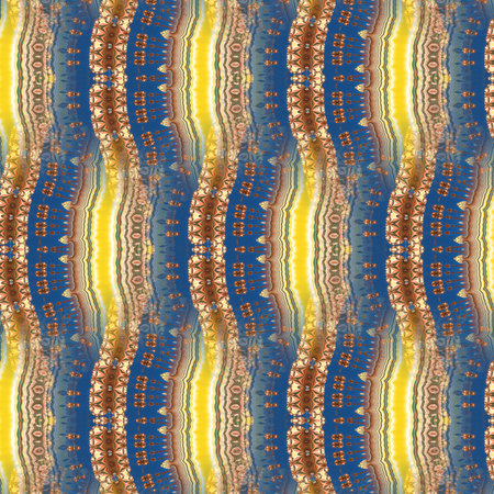 Fractal complex color patterns - Mandelbrot set detail, digital artwork for creative graphicの写真素材