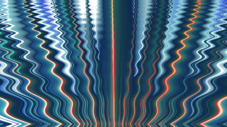 Fractal complex color patterns - Mandelbrot set detail, digital artwork for creative graphic