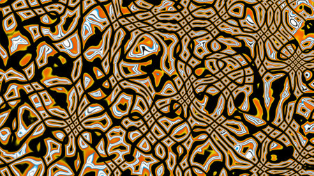 Fractal complex color patterns - Mandelbrot set detail, digital artwork for creative graphic