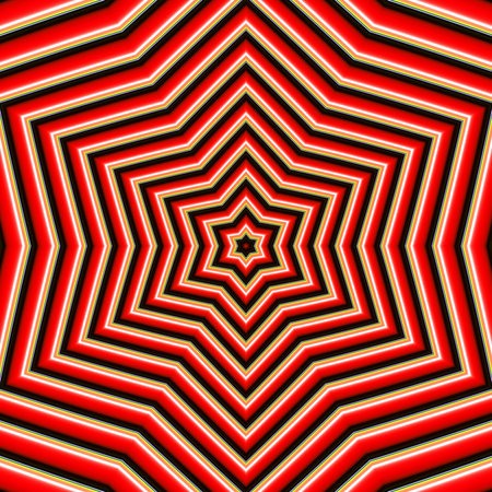 Fractal complex red - Mandelbrot set detail, digital artwork for creative graphic
