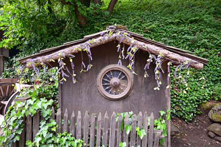 Santa Barbara, California - May 18, 2019 Historical Cold Spring Tavern on Stagecoach Road.のeditorial素材