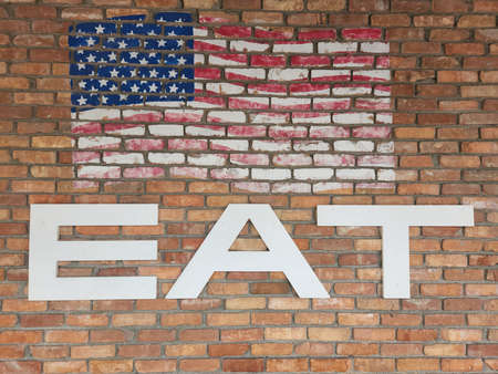 Whitefish, Montana - 6-19-2022 - Street scene of citys downtown commercial and entertainment district.のeditorial素材