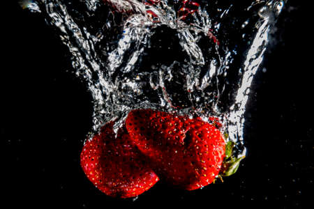 Macro pics strawberries