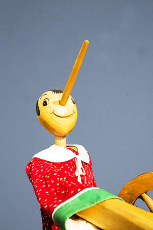 Wooden Boyの写真素材