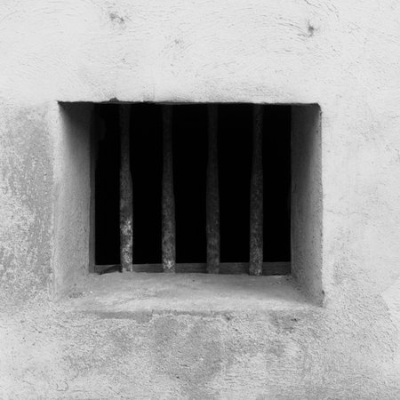 Ethereal Grilles: Shadows on Window Bars