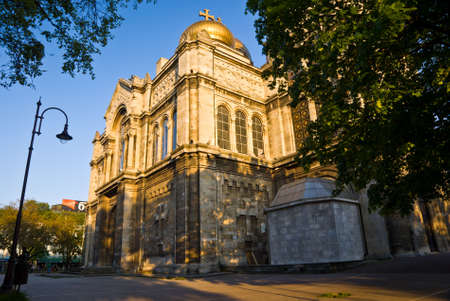 Orthodox cathedral of the Assumption of the Virgin, Varna, Bulgariaの写真素材