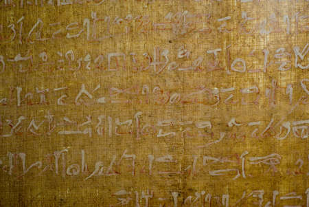 Old parchment background with ancient writing.の写真素材