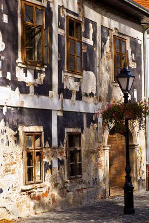 Old and worn houseの写真素材