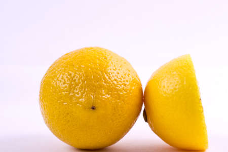 Lemon isolatedの写真素材
