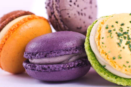 Various macaronsの写真素材