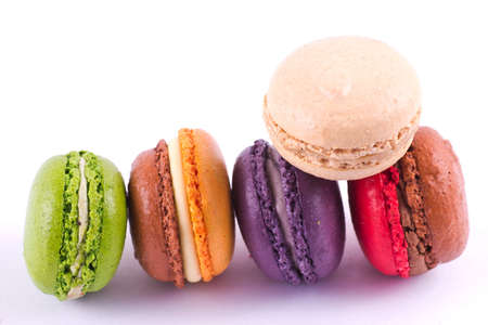 Delicious macaronsの写真素材