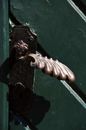 Door handleの写真素材