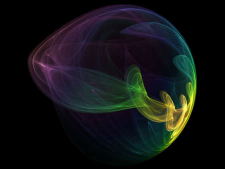 abstract shape of light