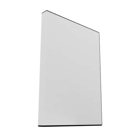 isolated Dvd blank box over whiteの写真素材