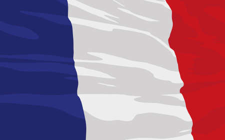 flag of Franceのイラスト素材