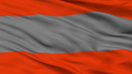 Poas City Flag, Country Costa Rica, Closeup Viewの写真素材