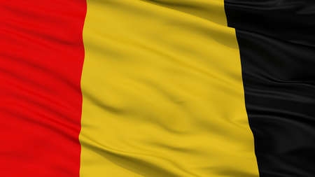 Besancon City Flag, Country France, Closeup Viewの写真素材