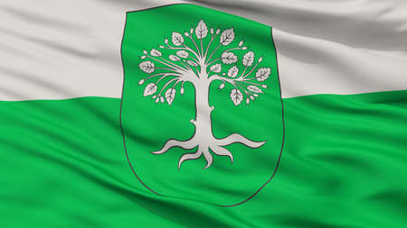 Bocholt City Flag, Country Germany, Closeup Viewの写真素材