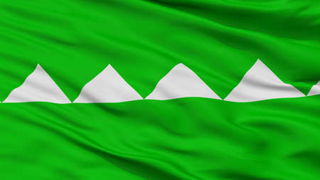 Salinas City Flag, Country Puerto Rico, Closeup Viewの写真素材