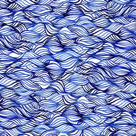 Clip-art seamless wave patternの写真素材