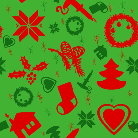 Christmas patternのイラスト素材