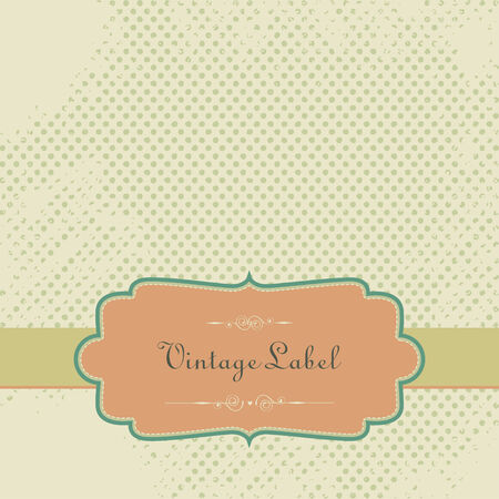 Vector Sample of  Vintage Paper. Scrapbook Paperのイラスト素材
