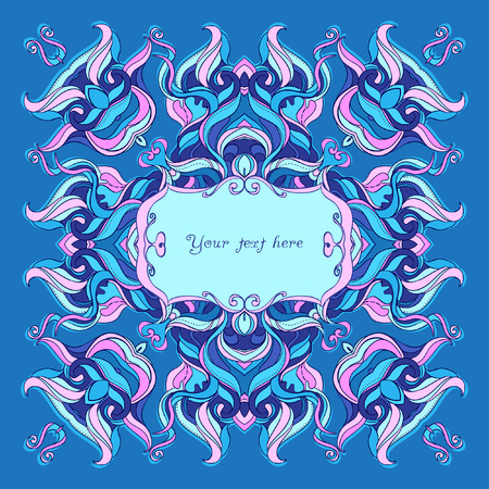 Vector Bright Abstract Card.のイラスト素材