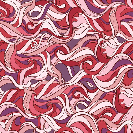 Vector Seamless pattern for wallpaperのイラスト素材