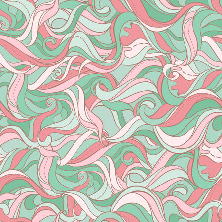 Vector Seamless pattern for wallpaperのイラスト素材