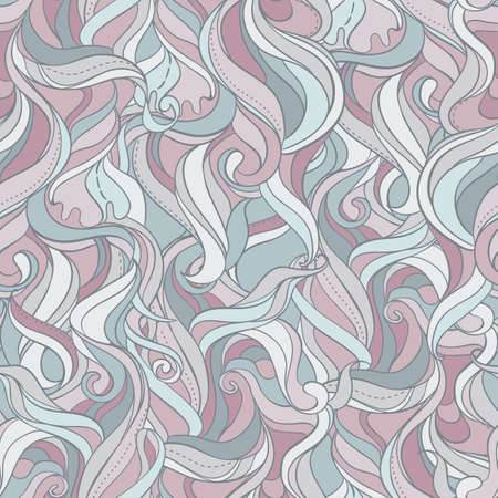 Vector Seamless pattern for wallpaperのイラスト素材